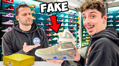 selling fake shoes in america